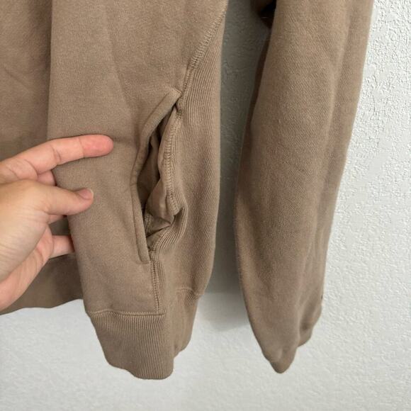 Nonnative Dweller Overdyed "Feeling" Cotton Hoodie Sweatshirt Beige Medium - Picture 5 of 13